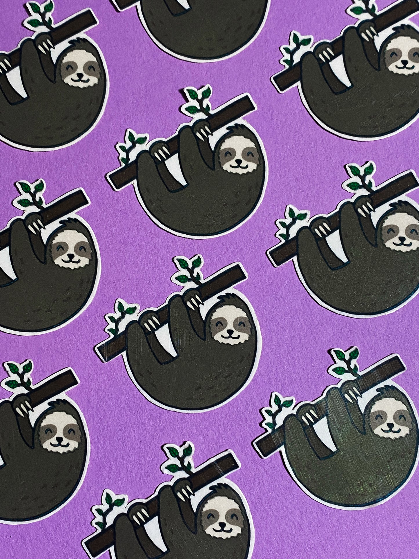 Sloth sticker