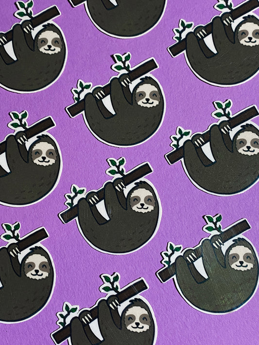 Sloth sticker