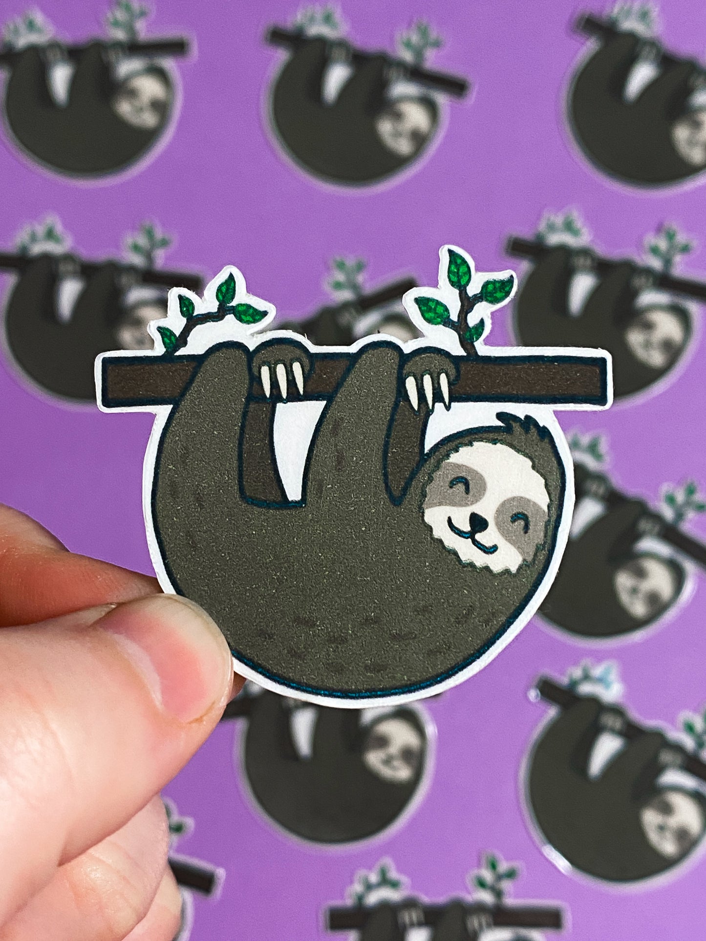 Sloth sticker