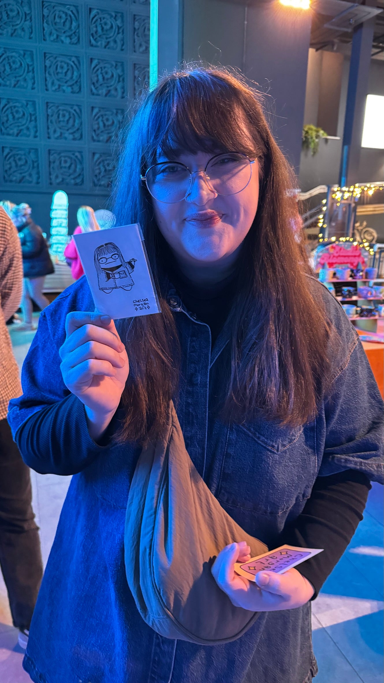 Get drawn as a ghost