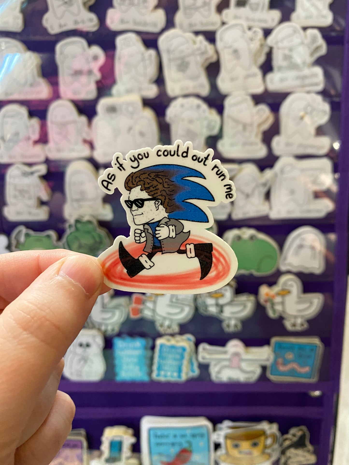 Edward & Sonic combo sticker