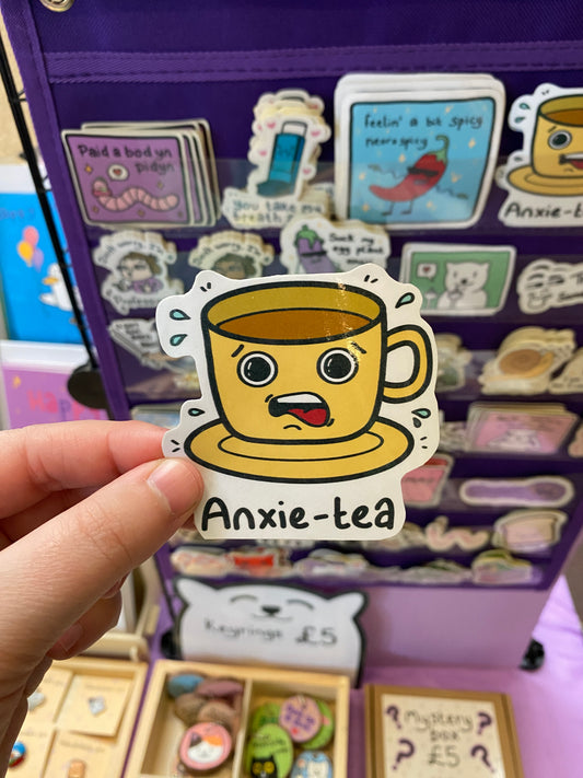 Anxie-tea sticker