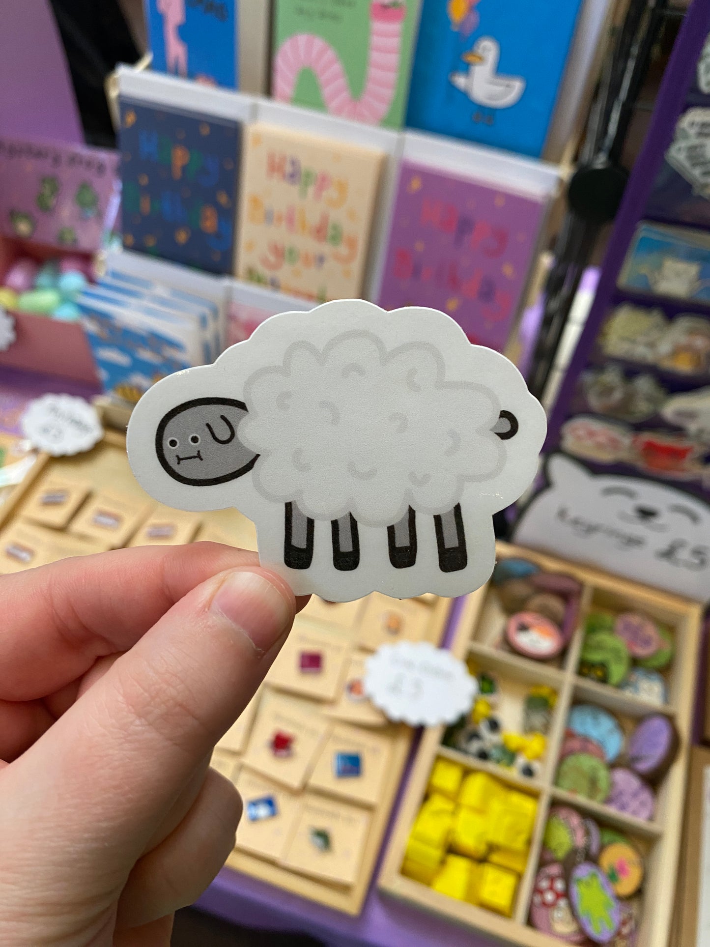 Sheep sticker