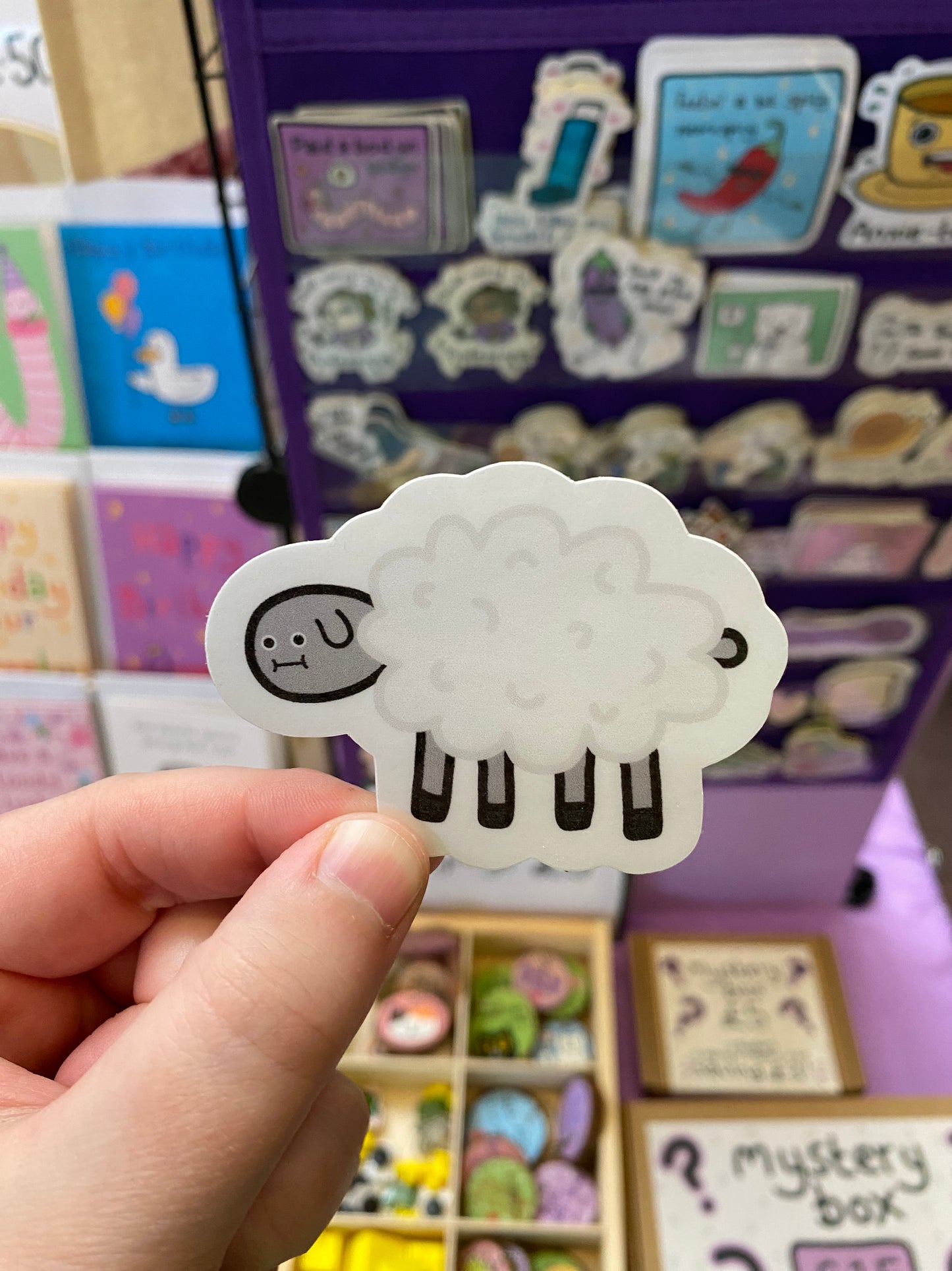 Sheep sticker