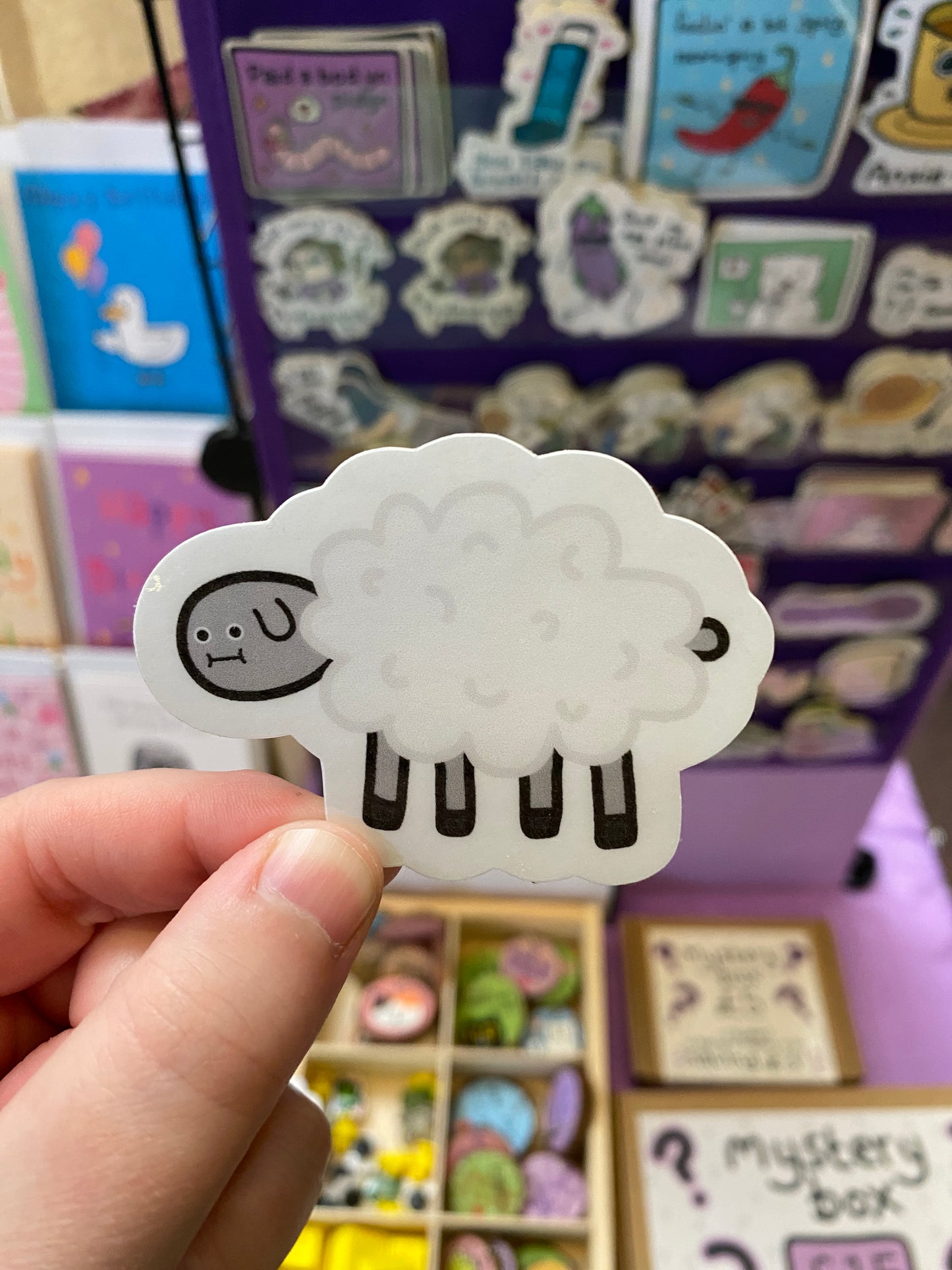 Sheep sticker