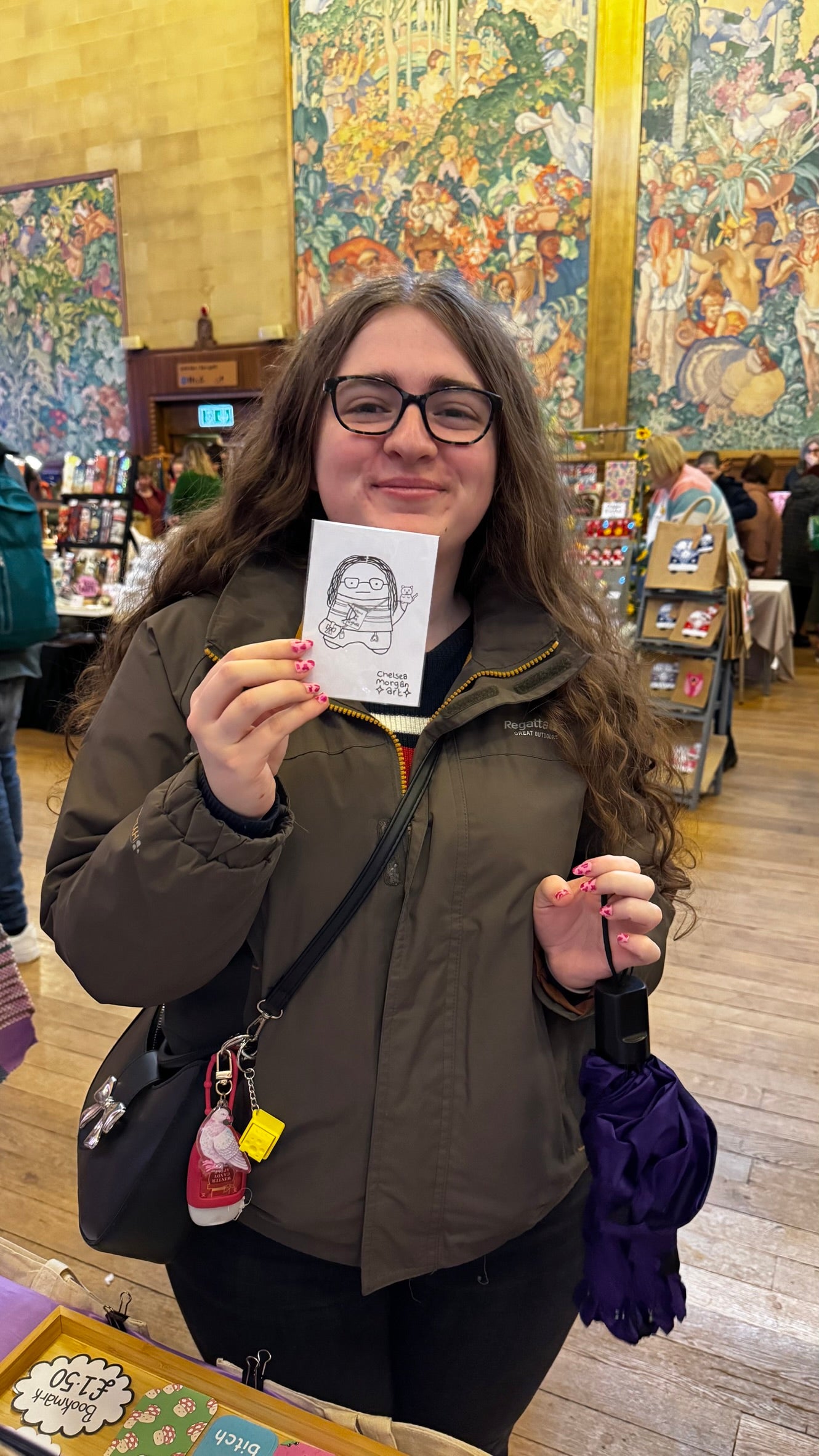 Get drawn as a ghost