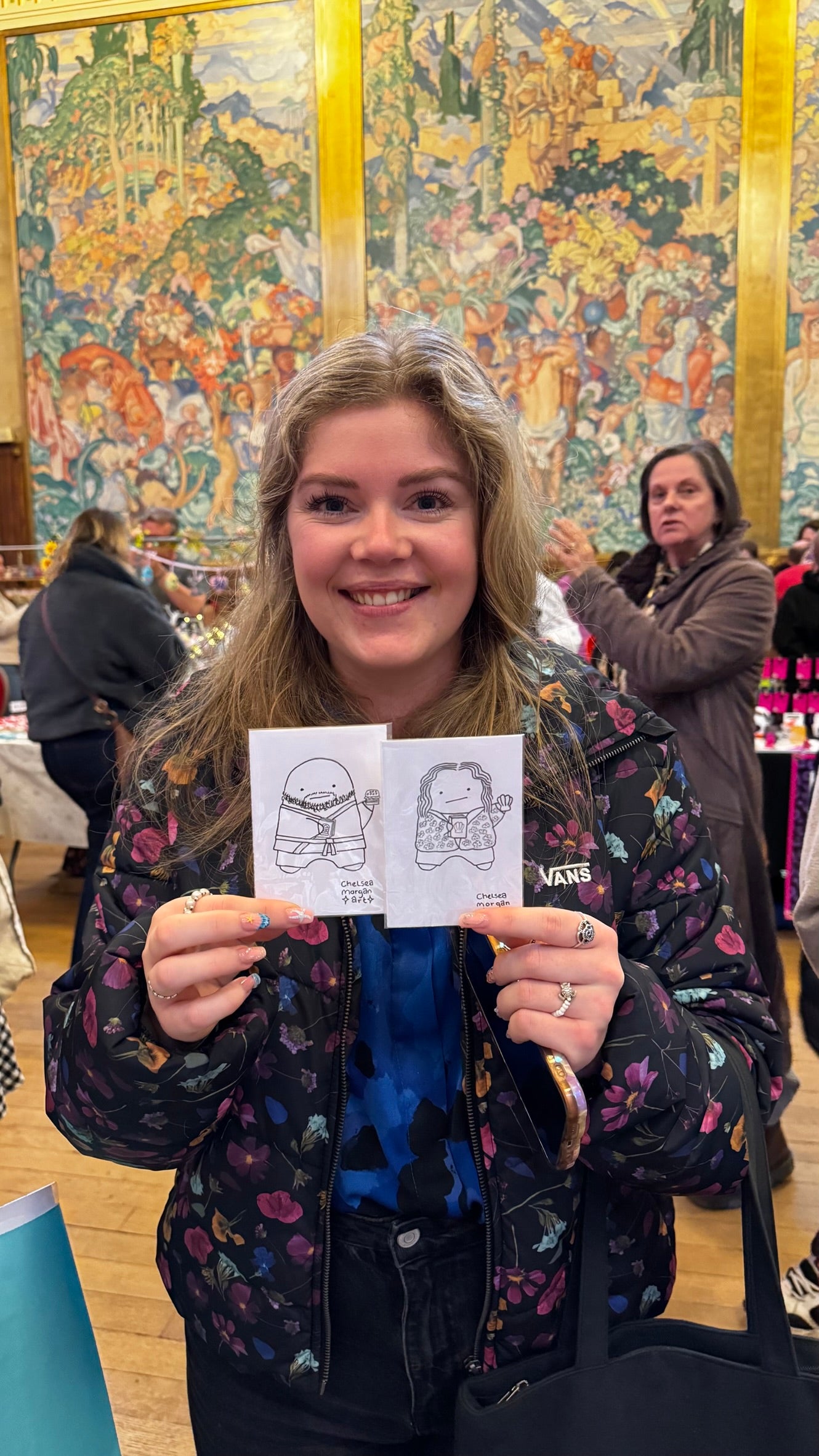 Get drawn as a ghost