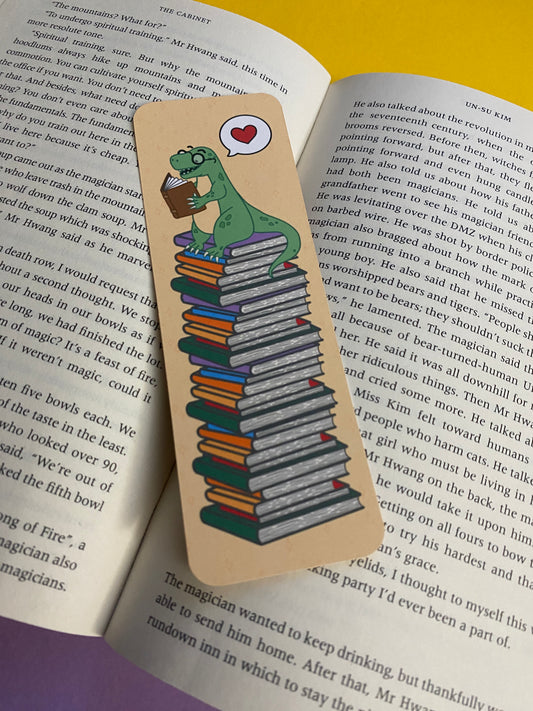 Dino reader bookmark