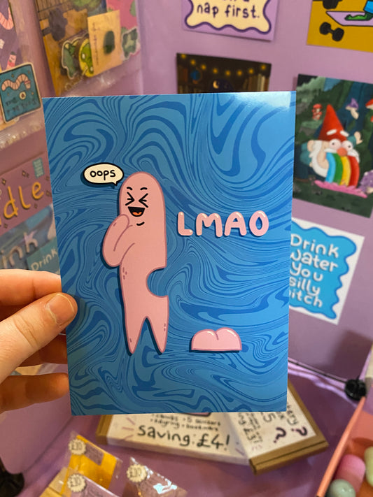 LMAO art print