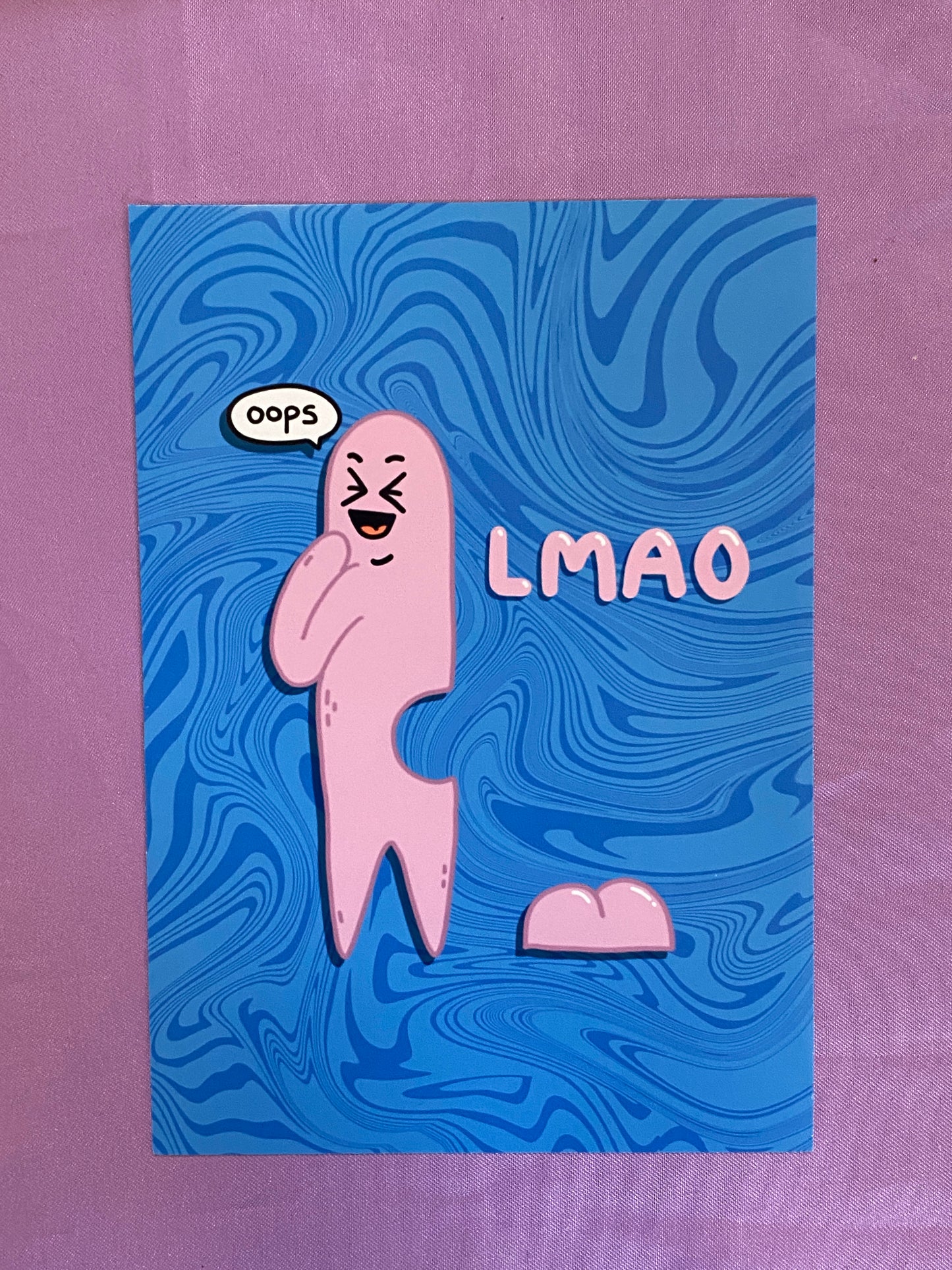 LMAO art print