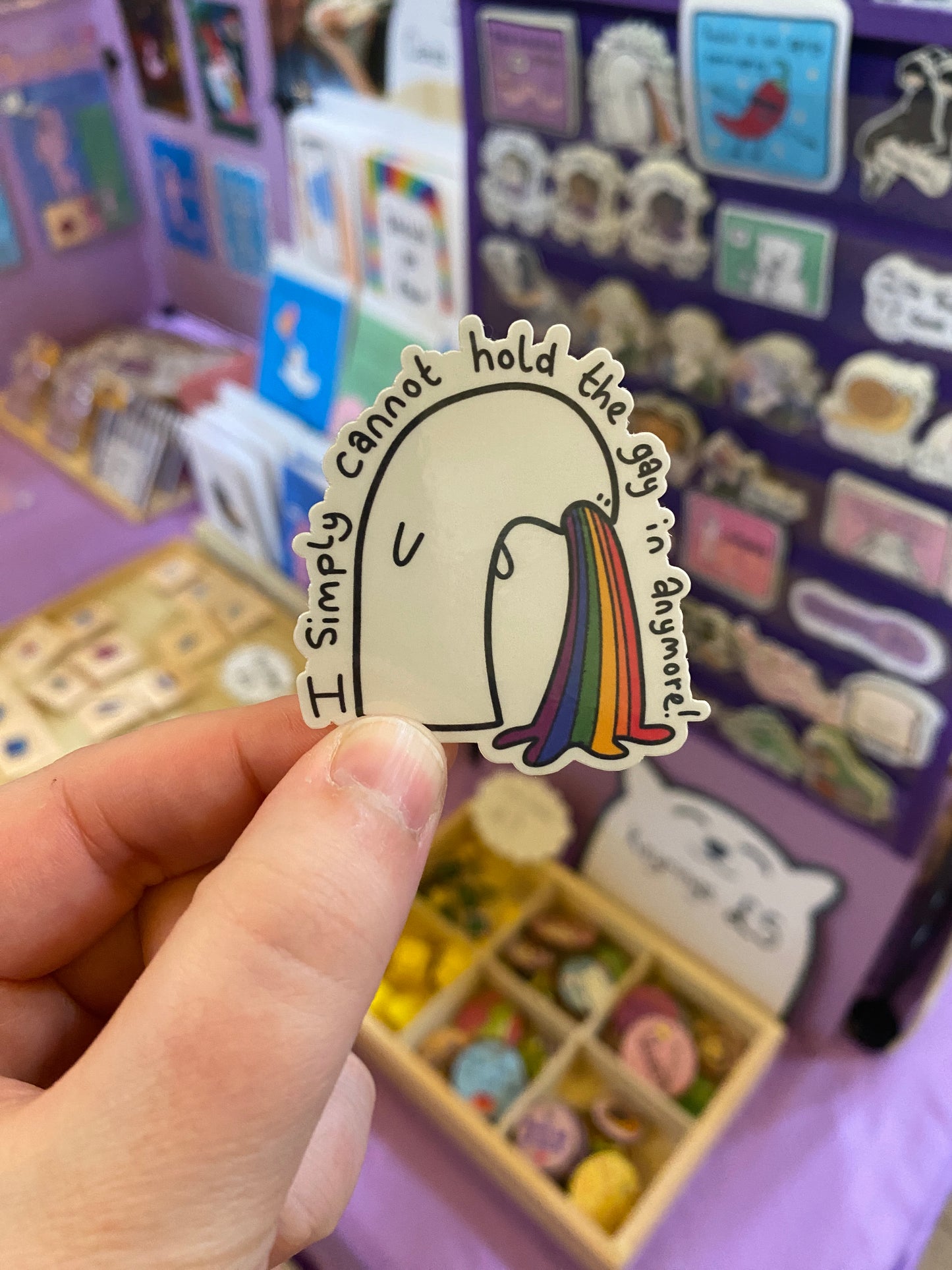 I simply cannot hold the gay in anymore!