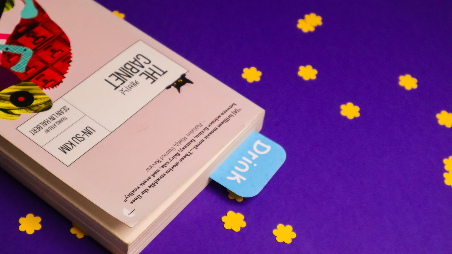 Drink water you silly bitch card bookmark