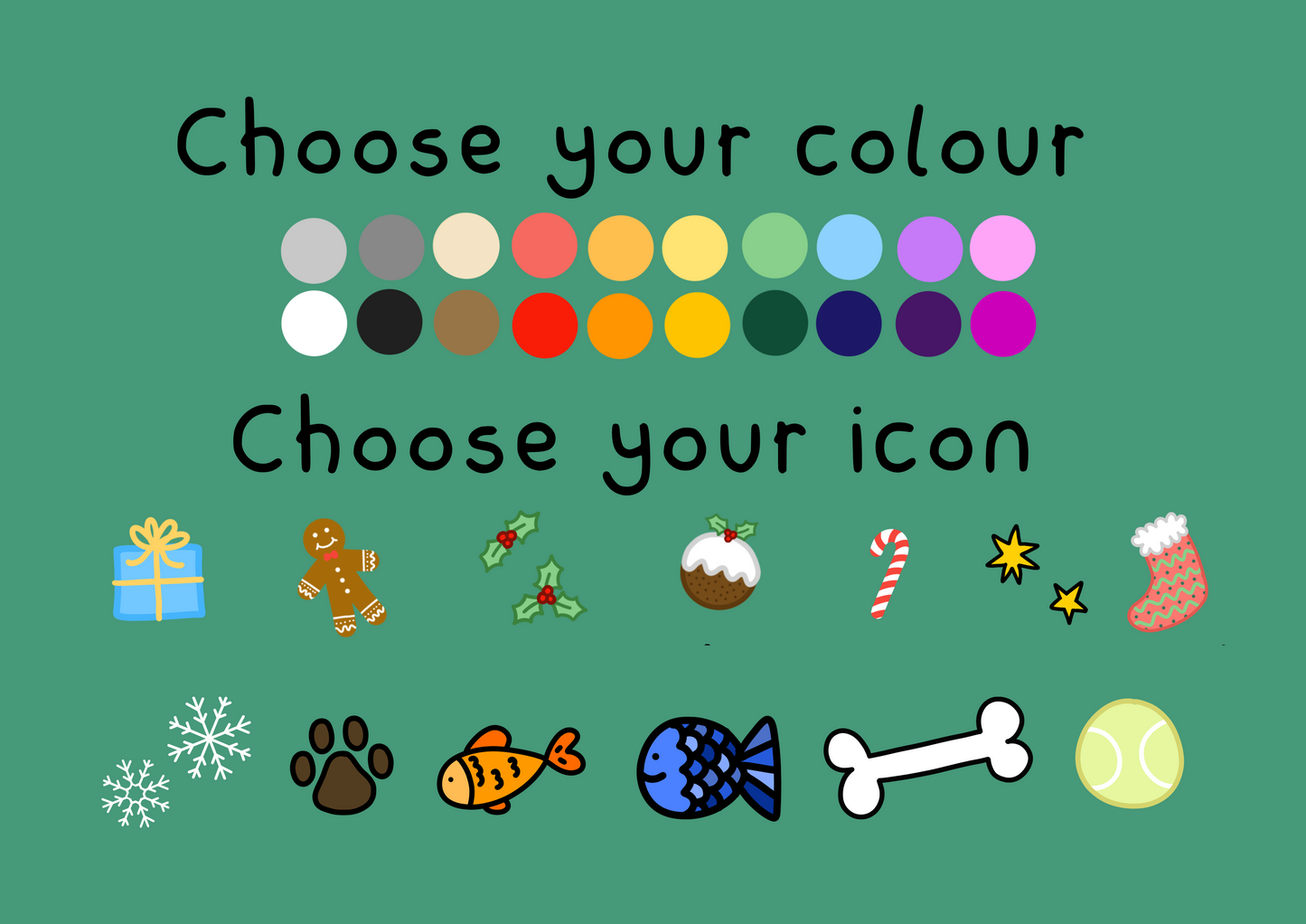 Custom Christmas wrapping paper of your loved one's face!