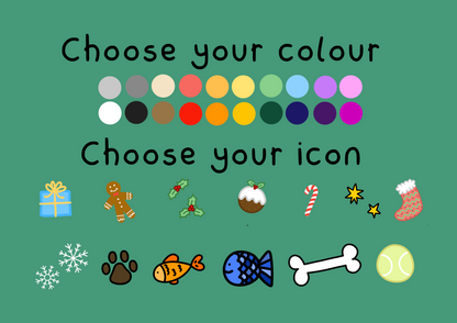 Custom Christmas wrapping paper of your loved one's face!