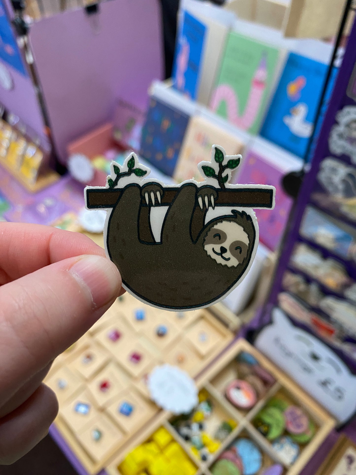 Sloth sticker