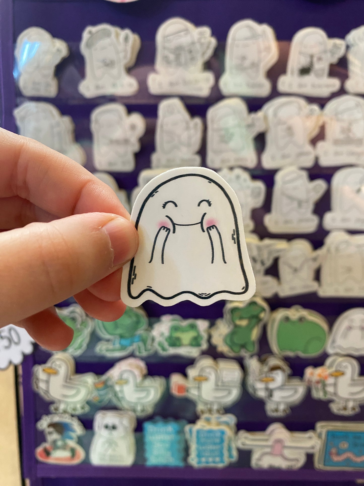 Ghosty sticker