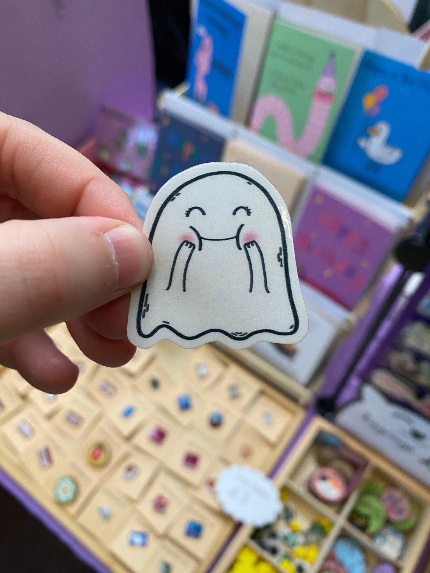 Ghosty sticker