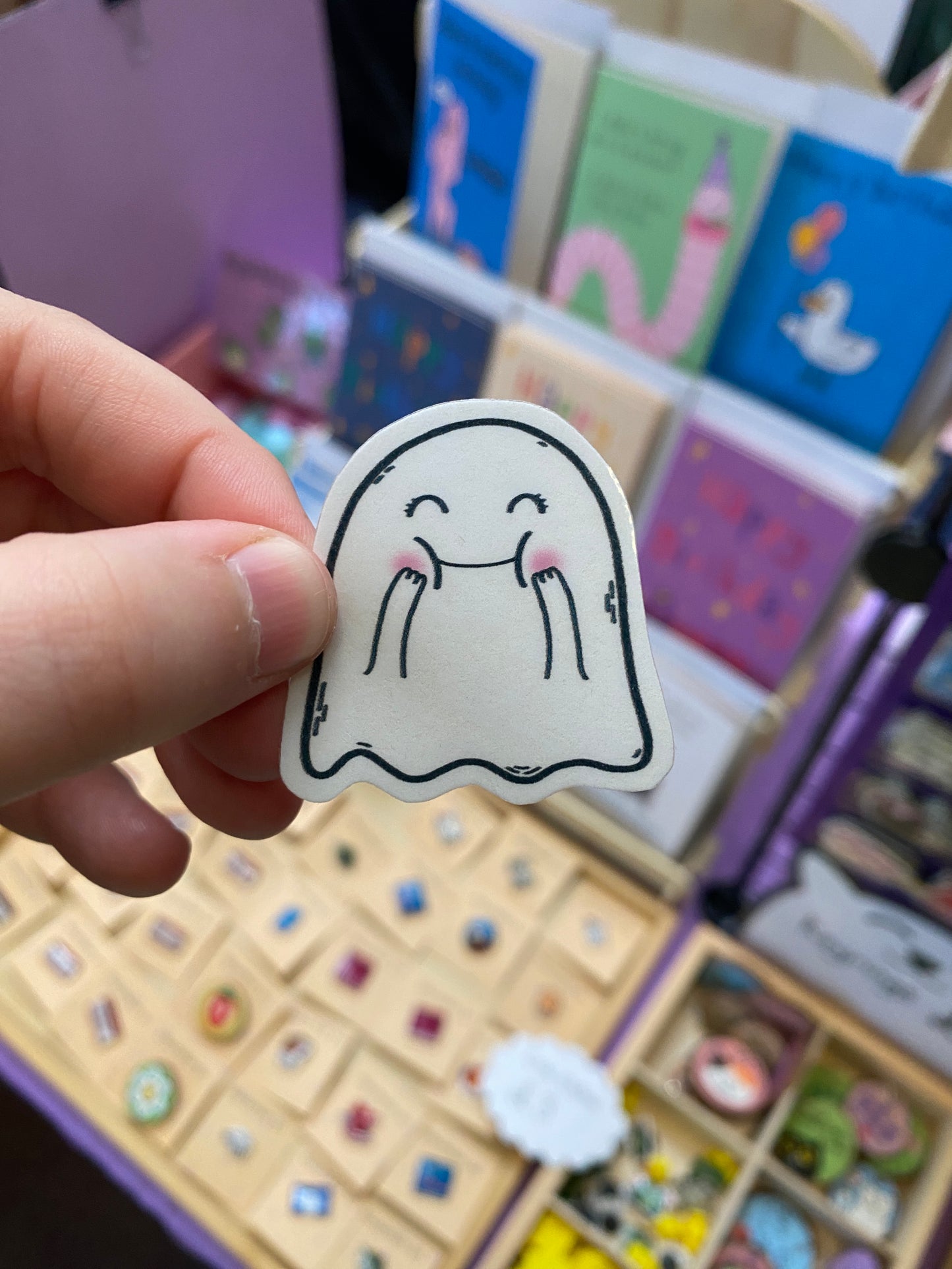Ghosty sticker