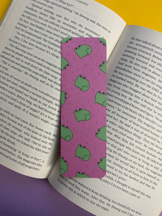 Frog bookmark