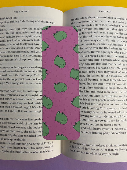 Frog bookmark