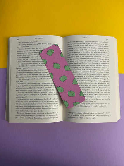 Frog bookmark