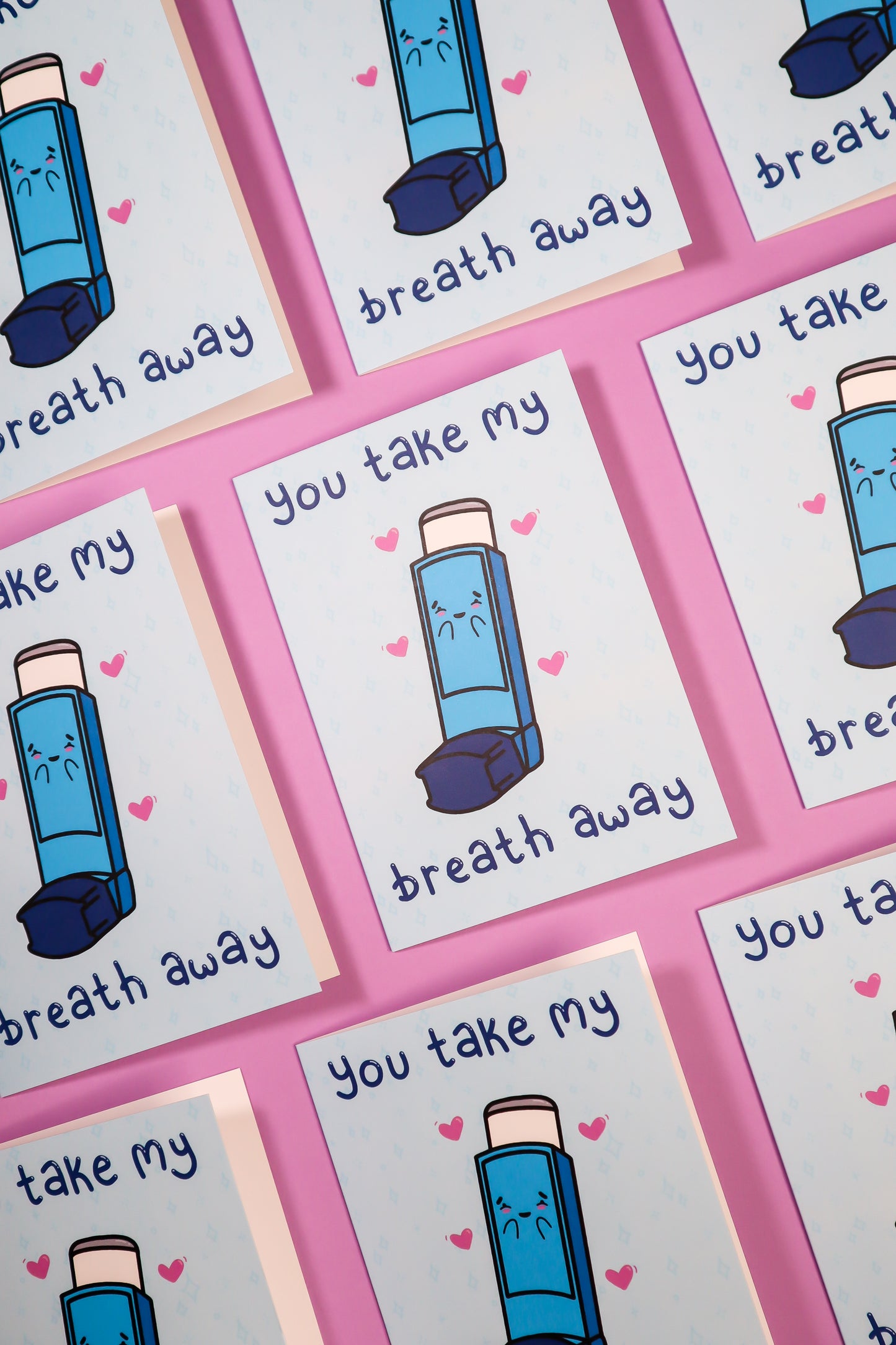 You take my breath away greeting card greetings card